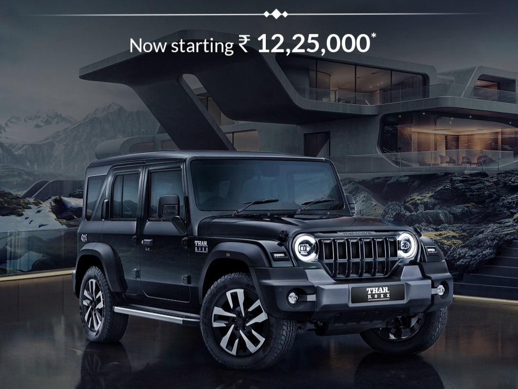 Mahindra Thar ROXX Price, Features और Offers 2025 – पूरी जानकारी